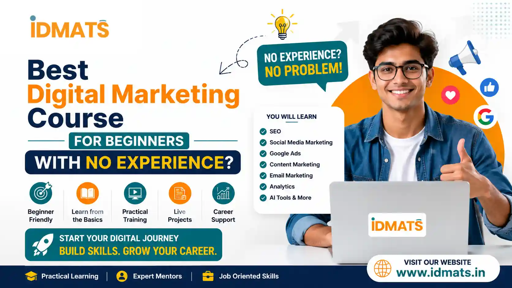 Best Digital Marketing Course for Beginners with No Experience?