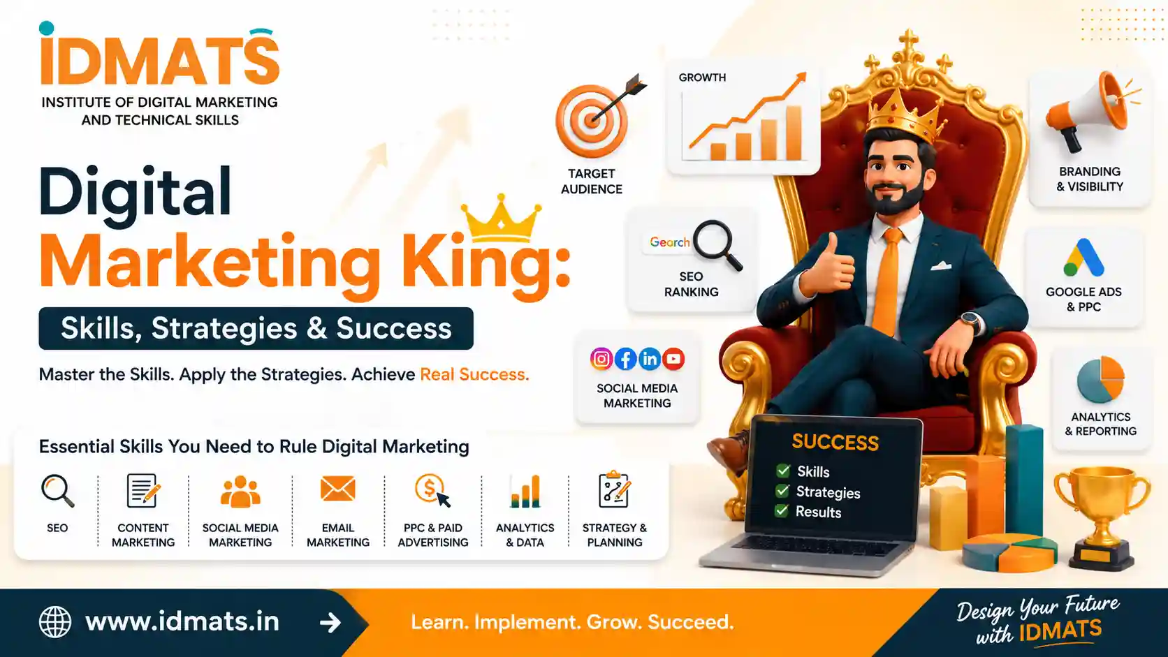 Who Is the Digital Marketing King? Skills, Strategies & Success