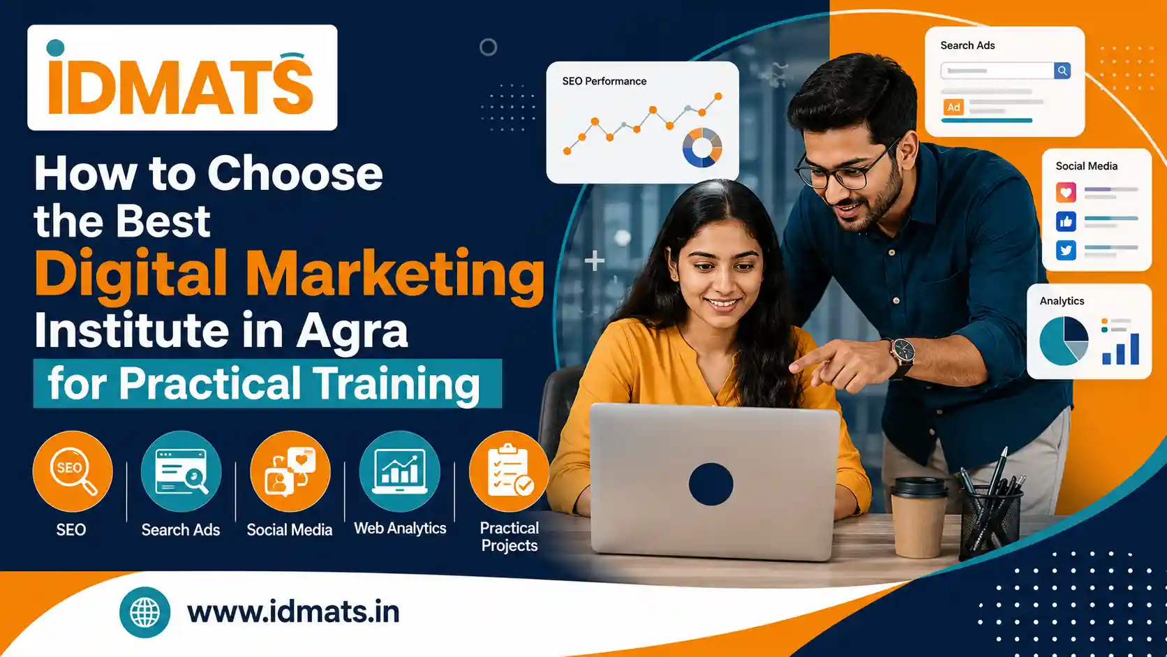 How to Choose the Best Digital Marketing Institute in Agra for Practical Training