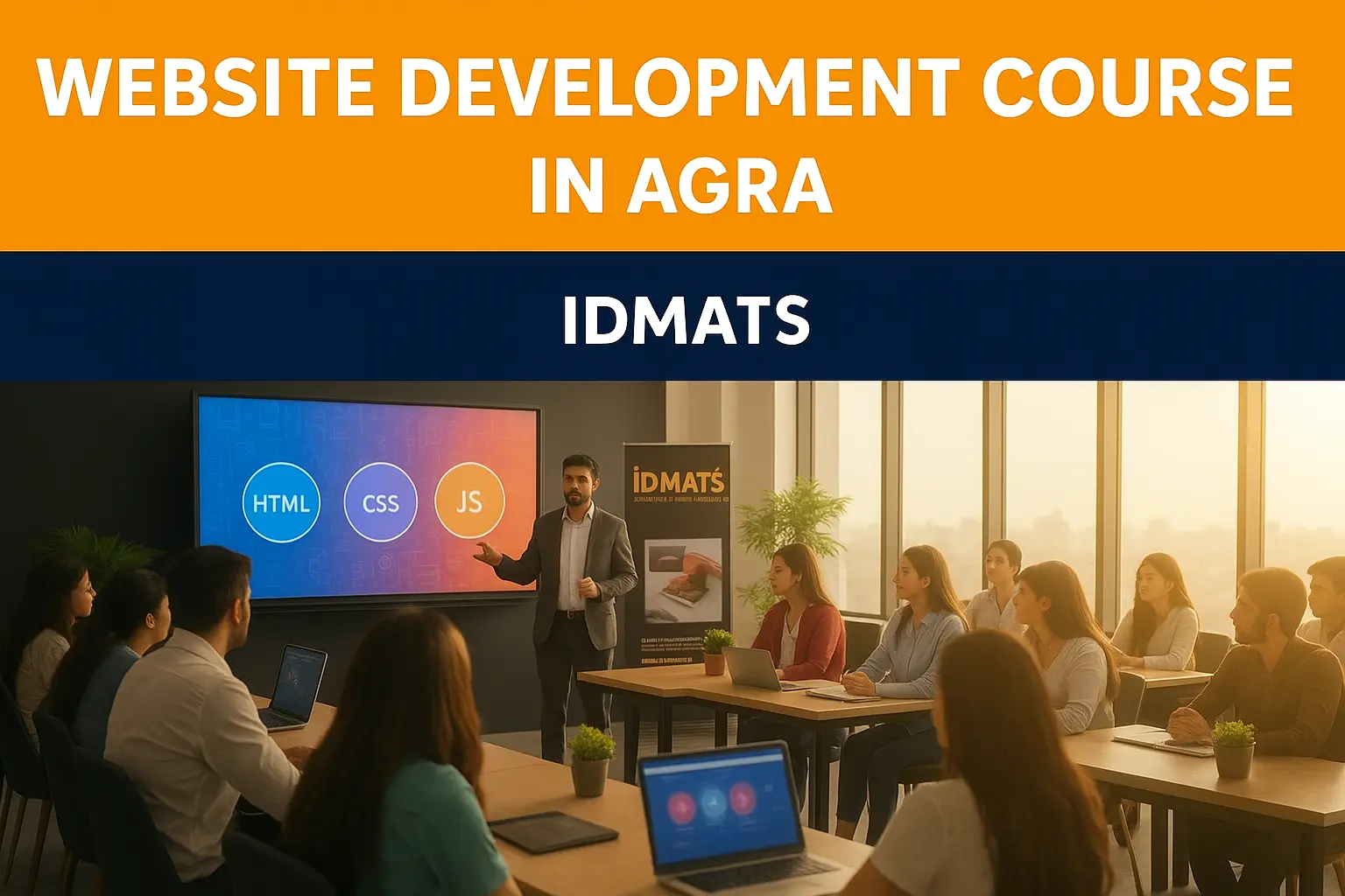 Website Development Course in Agra – Learn Web Design & Development at IDMATS